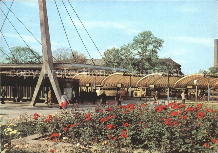 Karl-Marx-Stadt CHEMNITZ Omnibusbahnhof