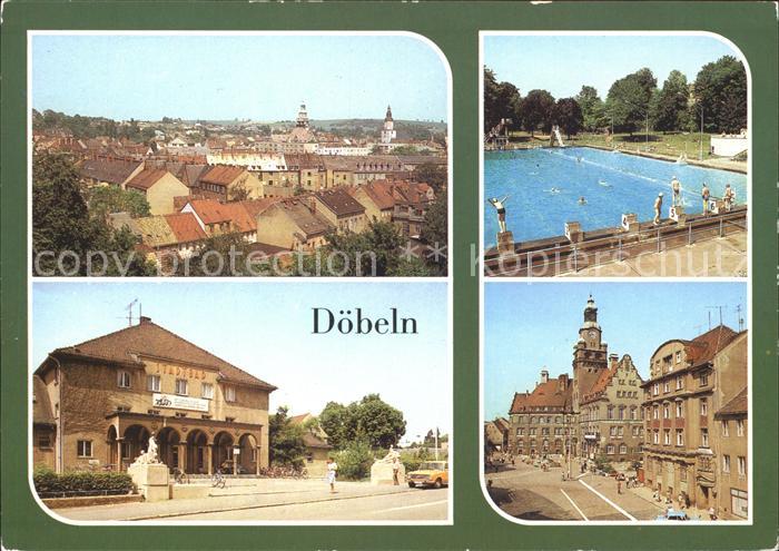 Doebeln Stadtbad Rathaus