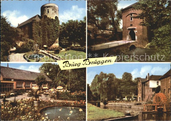 Brueggen Niederrhein Burg Brueggen