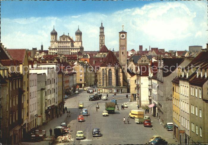 Augsburg Jakobskirche Rathaus Perlachturm