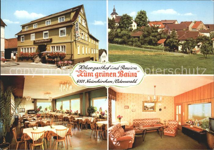 Neunkirchen Odenwald Gasthof-Pension Zum gruenen Baum