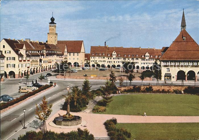 FREUDENSTADT BW Marktplatz Rathaus Stadthaus