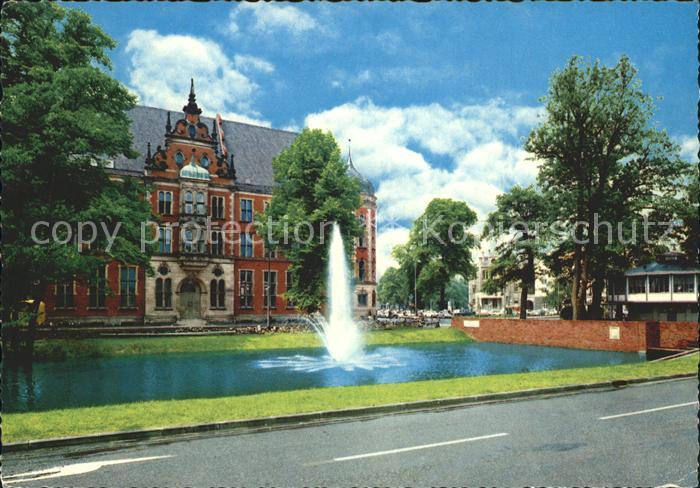 Oldenburg Niedersachsen Partie an der Hauptpost