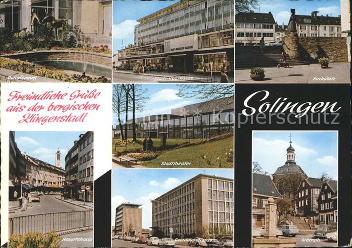 Solingen Dukatenesel Stadt-Sparkasse Goerdelerstrasse Hauptstrasse