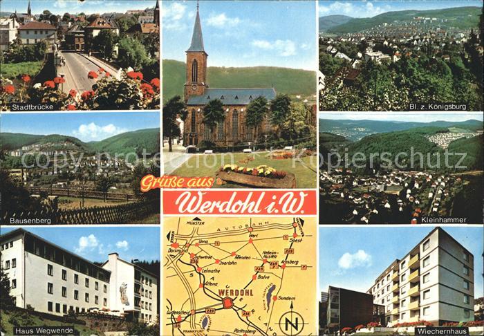 Werdohl Wiechernhaus Haus Wegwende Stadtbruecke