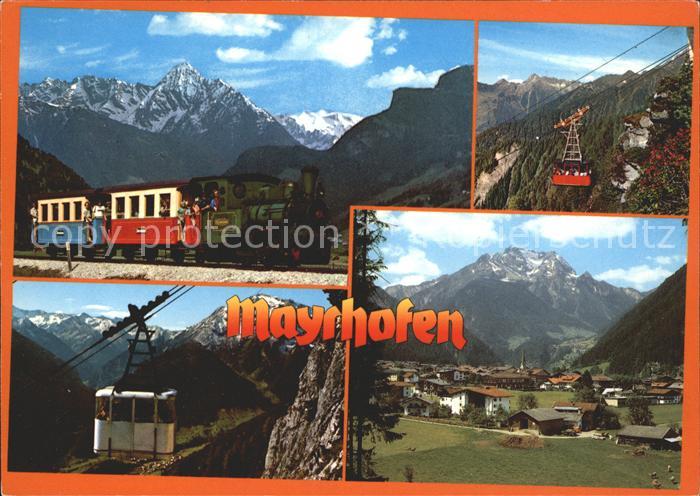 Mayrhofen Zillertal Zillertalbahn Ahornseilbahn Penkenbahn