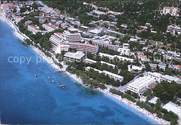 Podgora Hotel Podgora Fliegeraufnahme
