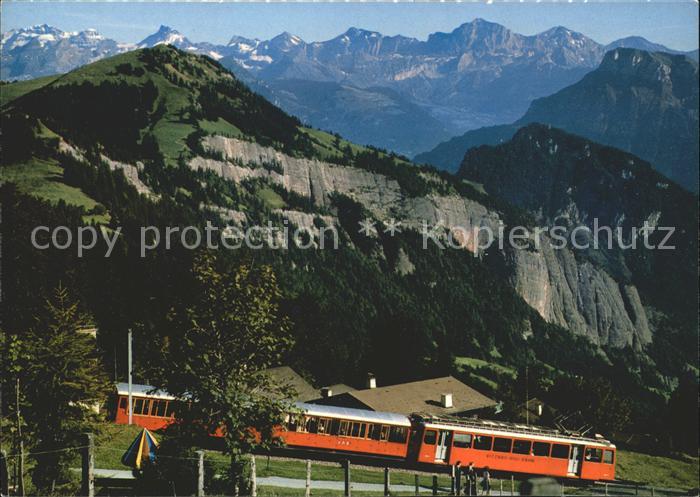 Zahnradbahn Rigi Glarner- und Urner Alpen