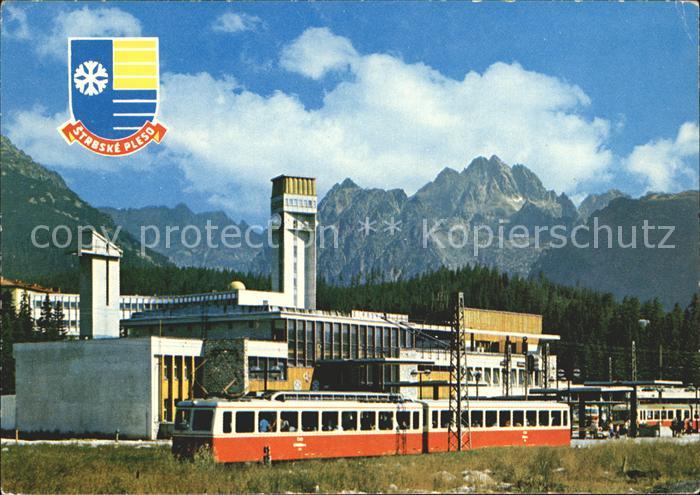 Eisenbahn Vysoke Tatry Strbske Pleso Stanica CSD