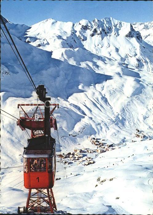 Seilbahn Zuers am Arlberg Zuerser See Madloch