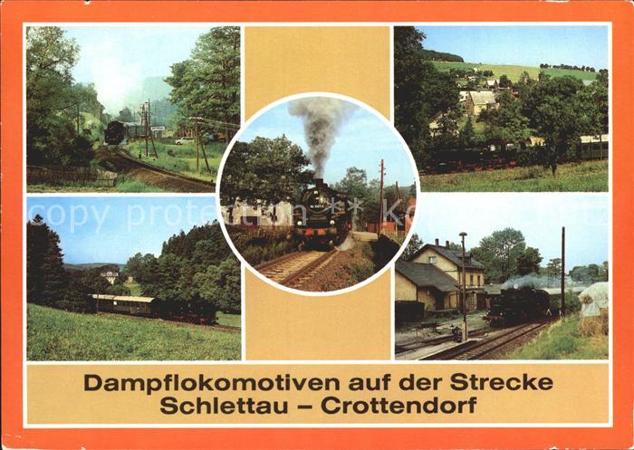 Lokomotive Schlettau-Crottendorf Bahnhof Walthersdorf