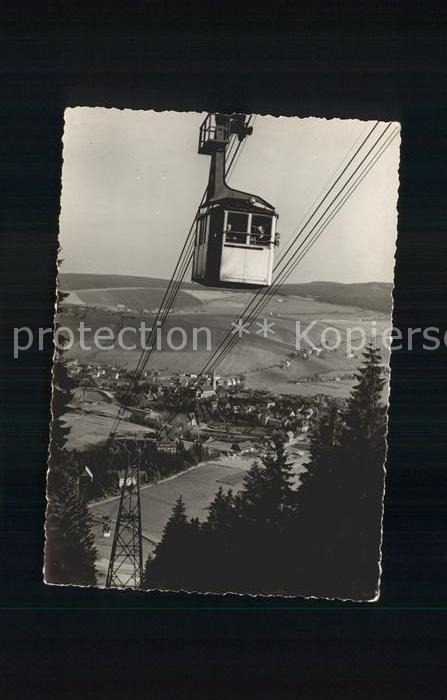 Seilbahn Oberwiesenthal Erzgebirge