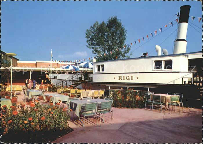 Dampfer Seitenrad Rigi Verkehrshaus der Schweiz Luzern