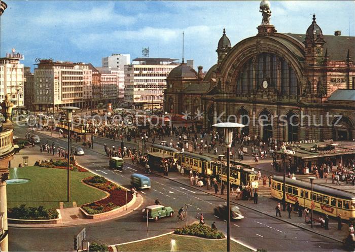 Strassenbahn Hauptbahnhof Frankfurt am Main