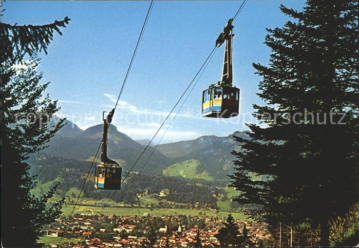 Seilbahn Nebelhorn Oberstdorf Allgaeu