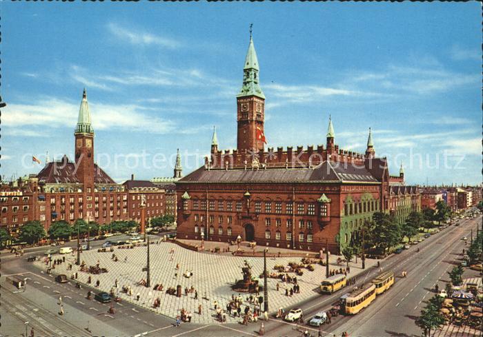 Strassenbahn Kopenhagen Rathausplatz