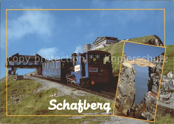 Zahnradbahn Dampflok Almrausch Schafberg St. Wolfgang Hotel Schafbergspitze