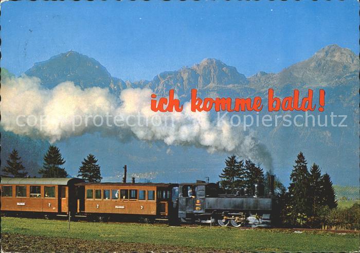 Lokomotive Bergbahn