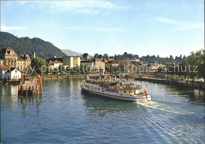 Motorschiffe Austria Bregenz am Bodensee Hafen