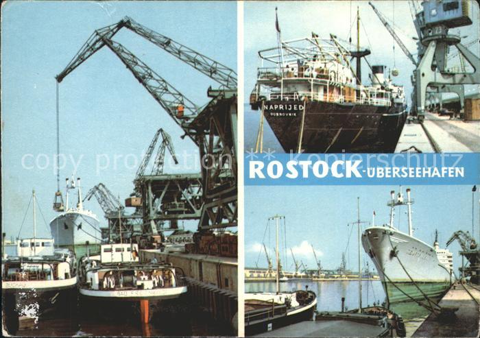 Schiffe Ships Navires Rostock ueberseehafen