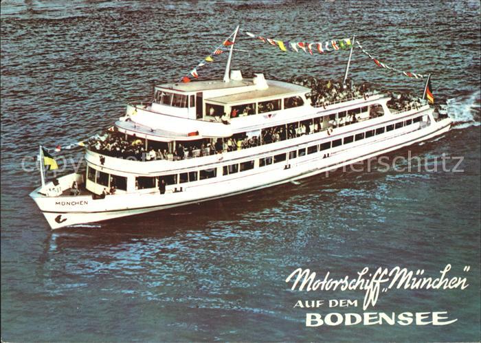 Motorschiffe Muenchen Bodensee