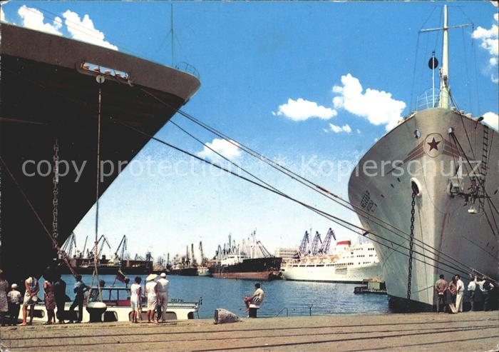 Schiffe Ships Navires Varna Hafen