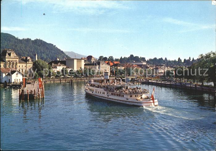Motorschiffe Austria Bregenz Bodensee Hafen