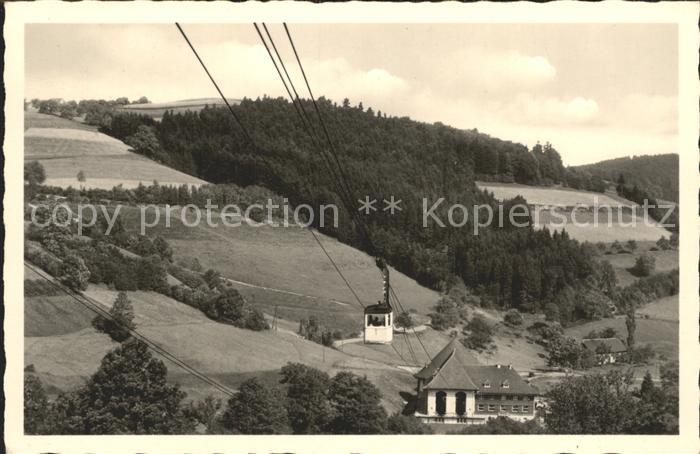 Seilbahn Schauinsland Talstation Freiburg im Breisgau