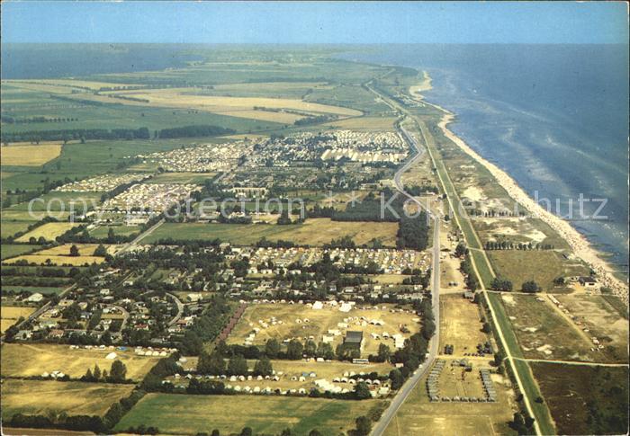 Groemitz Ostseebad Fliegeraufnahme Lensterstrand