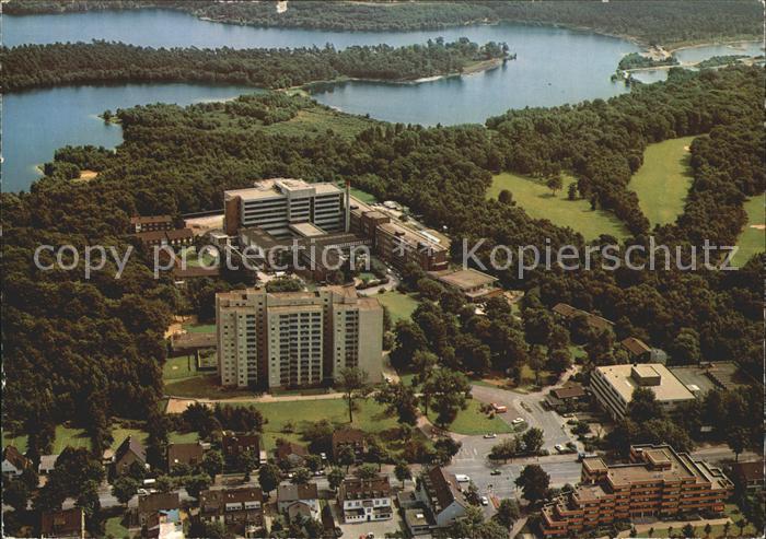 Duisburg Ruhr Fliegeraufnahme Unfallklinik