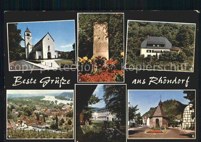 Rhoendorf Grabstaette Dr. Konrad Adenauer Adenauerhaus Ziepchen Rhein Drachenfel