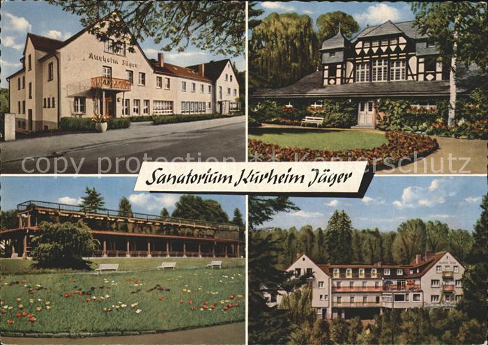 Bad Salzhausen Sanatorium Kurheim Jaeger