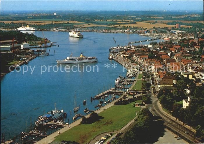 Travemuende Ostseebad Fliegeraufnahme