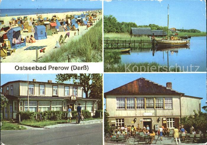 Prerow Ostseebad Strand Hafen