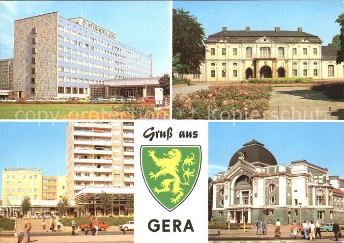 Gera Interhotel Gera Kunstgaleri Buehnen der Stadt