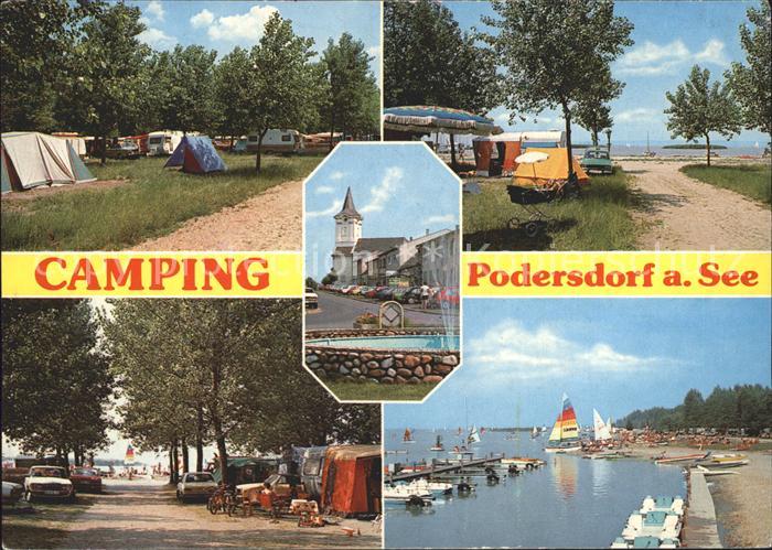 Podersdorf See Burgenland Camping am Neusiedlersee