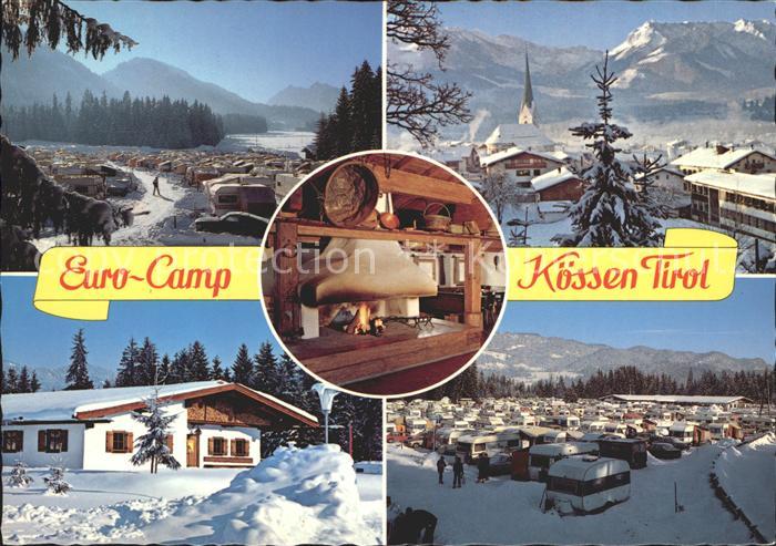 Koessen Tirol Euro-Camp im Schnee