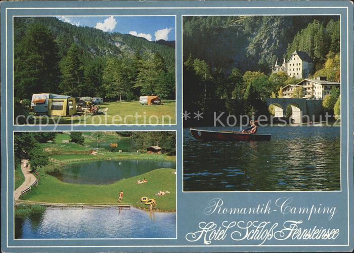 Nassereith Hotel Schloss Fernsteinsee Romantik Camping