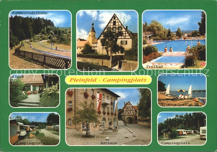 Pleinfeld Camping Freibad Sommerrodelbahn