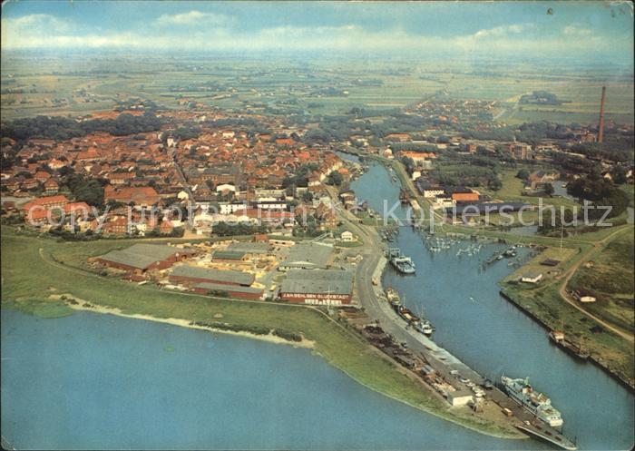 Glueckstadt Fliegeraufnahme