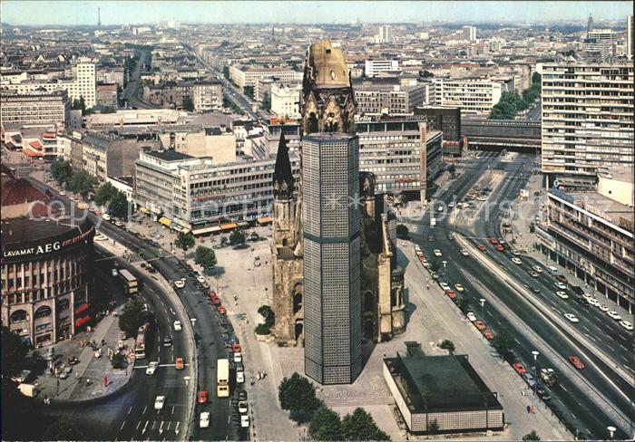 BERLIN  CITY Kaiser Wilhelm Gedaechtniskirche und Europcenter