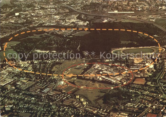 HAMBURG  CITY Fliegeraufnahme des DESY-Forschungsgelaendes