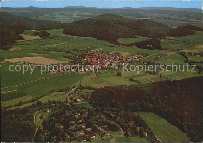 Kleinern Edertal Fliegeraufnahme