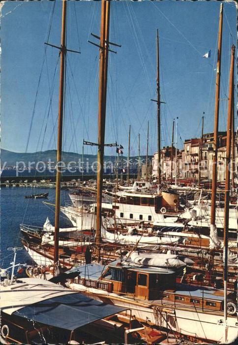 Saint Tropez Var Yachthafen