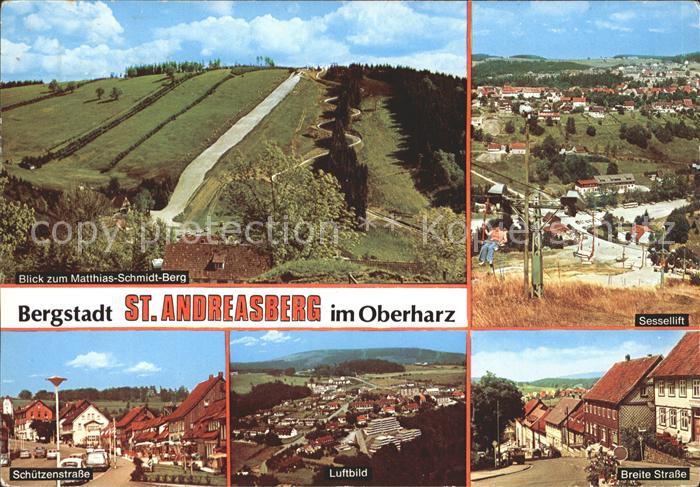 St Andreasberg Harz Sessellift Breite Strasse Schuetzenstrasse