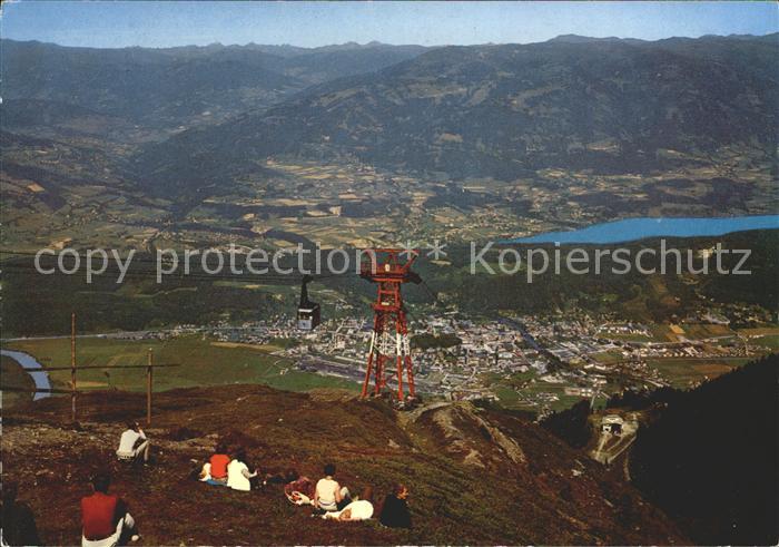 Kaernten Goldeck-Seilbahn Millstaettersee Seeboden Lieserhof