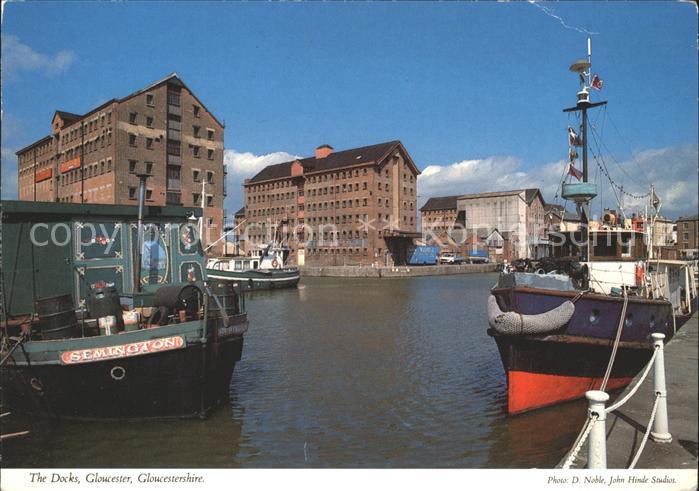 Gloucester Hafen Doks