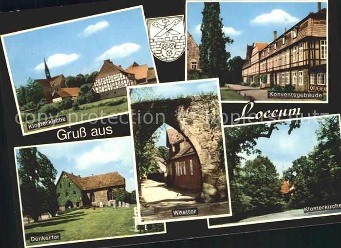 Loccum Westtor Klosterkirche Konventsgebaeude Denkertor