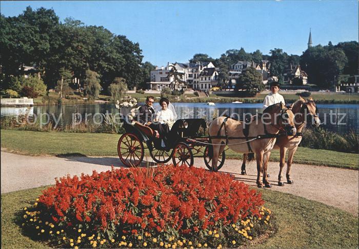 Bagnoles-de-l Orne Pferdekutsche