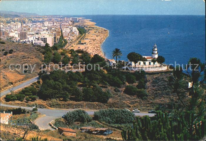 Calella mit Leuchtturm und Strand